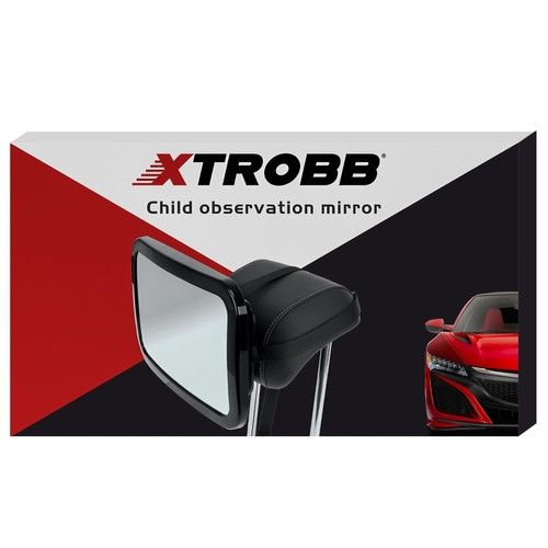 Автомобільне дзеркало для спостереженням за дитиною Xtrobb 8928 фото