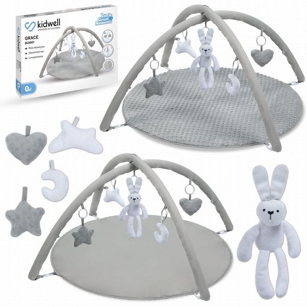 Дитячий розвиваючий ігровий килимок з іграшками Kidwell Grace Bunny MAEDGRB01A1 фото