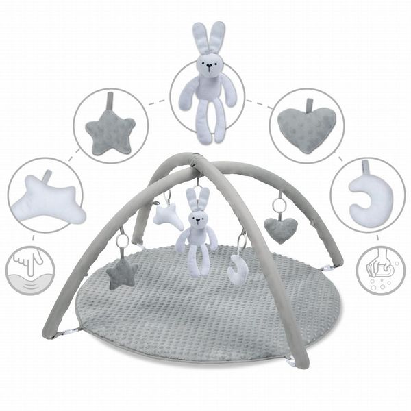 Дитячий розвиваючий ігровий килимок з іграшками Kidwell Grace Bunny MAEDGRB01A1 фото