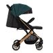 Стильная прогулочная коляска детская до 15 кг MoMi ESTELLE Dark Green  Hnrt_4053 фото 4