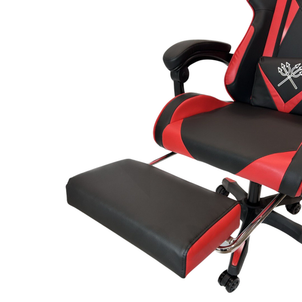 Геймерское кресло Malatec до 150 кг из экокожи Black&Red  Malatec-124-red фото