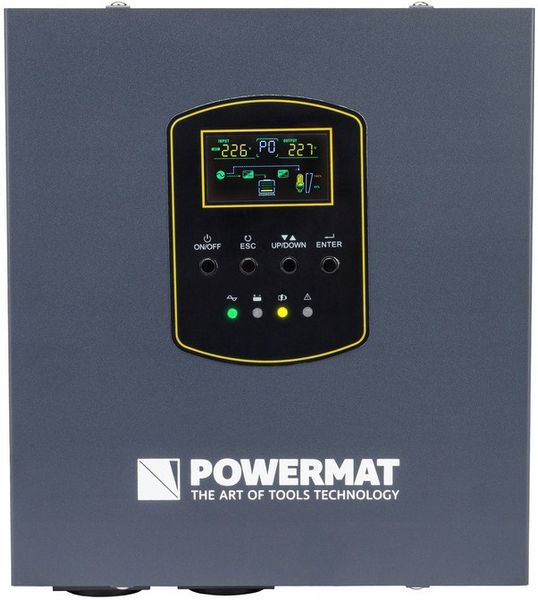 Джерело безперебійного живлення Powermat 500ВА 300Вт чиста синусоїда  KOP_PM1220 фото