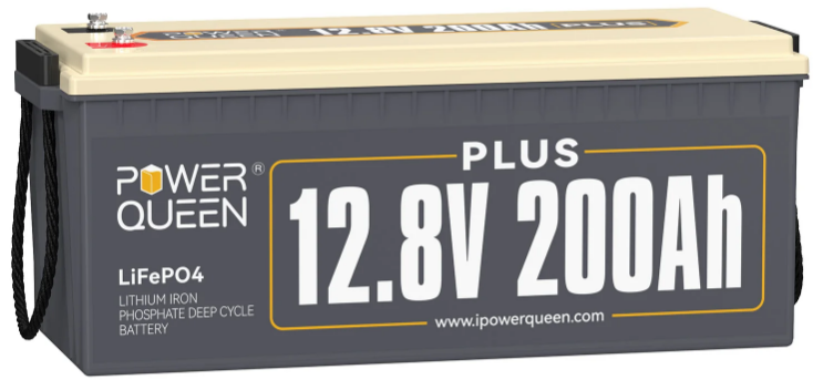 Аккумуляторная батарея LifePo4 200А/ч Plus 12,8V 2560Wh BMS PowerQueen  PQ200 Plus фото