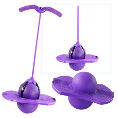 Джампер тренажер дитячий для стрибків Pogo Jumper Balance Purple Jumping Ball 483401 фото