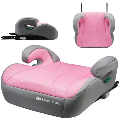 Автокресло бустер для детей 135-150 см Isofix Kinderkraft I-BOOST I-Size Pink Hnrt_4815 фото