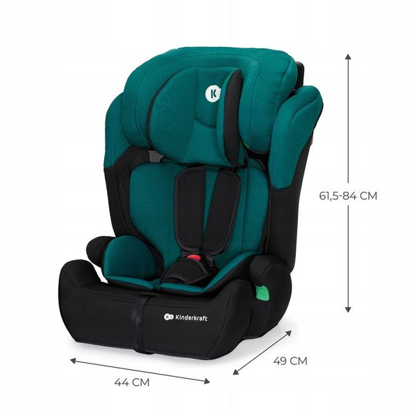 Автокрісло дитяче від 15 місяців до 12 років Kinderkraft Comfort Up i-Size Green Hnrt_4660 фото