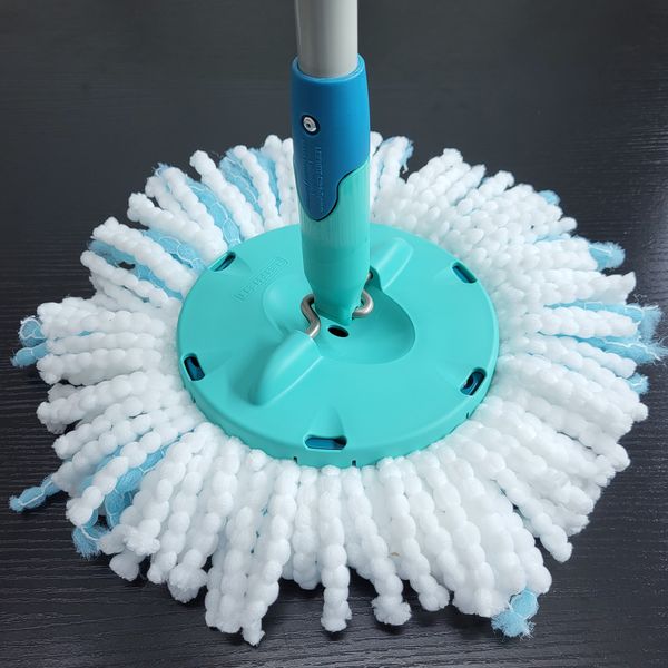 Набір для миття підлоги швабра та відро 6 л Leifheit Clean Twist Ergo Disc Mop Set 52101 фото