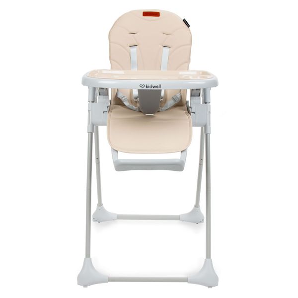 Стульчик для кормления с регулировкой высоты сиденья и колесиками Kidwell Beno Beige Hnrt_4094 фото