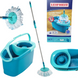 Набір для миття підлоги швабра та відро 6 л Leifheit Clean Twist Ergo Disc Mop Set 52101 фото 1