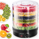 Сушарка дегідратор для овочів та фруктів 500 Вт Mozano Food Dehydrator Czarna Hnrt_4774 фото 1