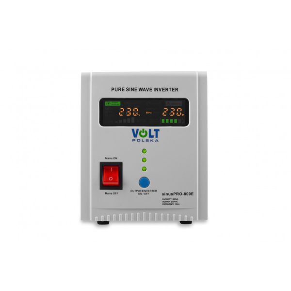 Джерело безперебійного живлення Volt Polska Sinus PRO 800 E 12/230V (500/800W) Hnrt_4207 фото